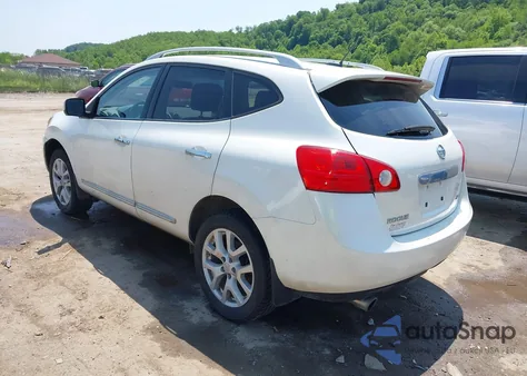 2012 Nissan Rogue Sv W/Sl Pkg из США, поврежденный, VIN JN8AS5MV5CW397115